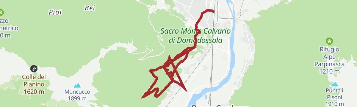 Route map: Trekking